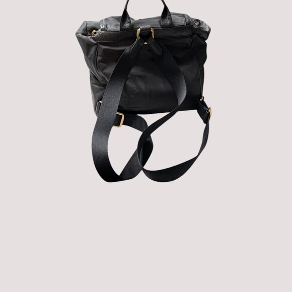 Coach Black Nylon Backpack / Vintage Rose Lining / Purse Protector Bag - Picture 2 of 12